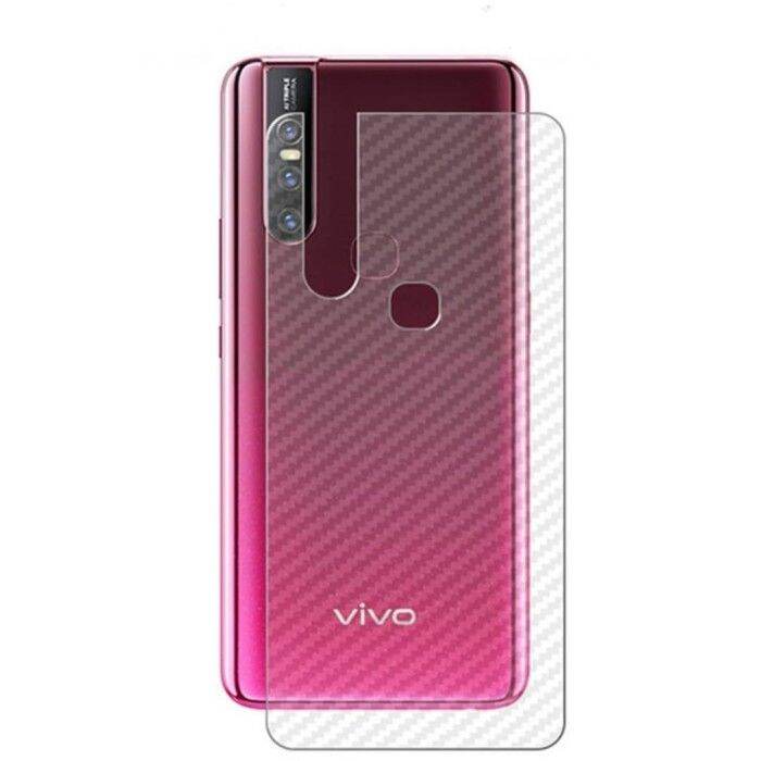 Skin Carbon Vivo V Pro Garskin Carbon D Stiker Back Film Violette