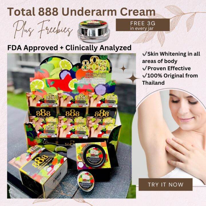 Total Underarm Cream With Free G Lazada Ph