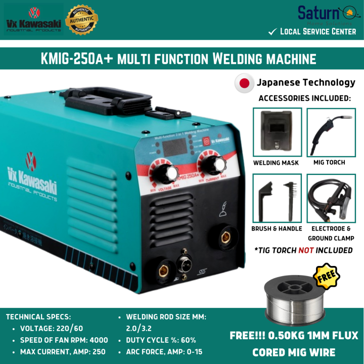 Vx Kawasaki In Inverter Welding Machine Kmig A Arc Mma Welding