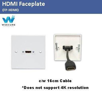 Hdmi Faceplate Come With Mm Cable Fp Hdmi Lazada