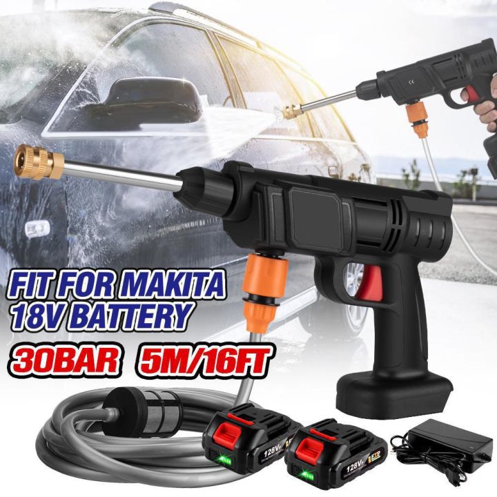 Yofidra 18V High Pressure Car Washer Cordless Car Wash WaterGun Foam