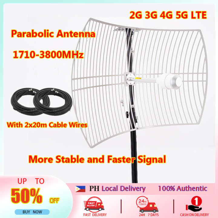 5G Antenna Grid Antenna 1710 3800MHz 2G 3G 4G 5G LTE Outdoor Grid