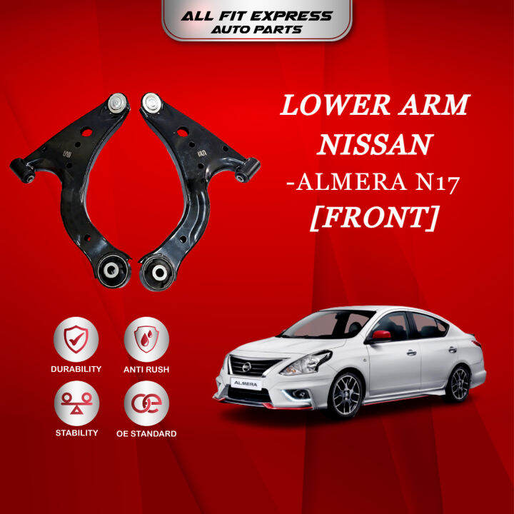 Nissan Almera N Front Depan Lower Control Arm Best Quality