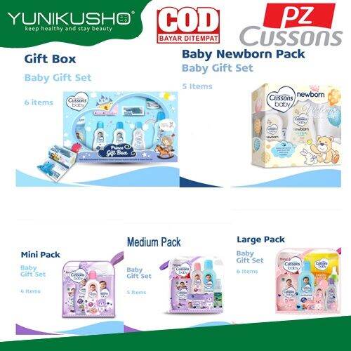 Cussons Baby Bag Gift Set Paket Hadiah Bayi Mini Pack Medium