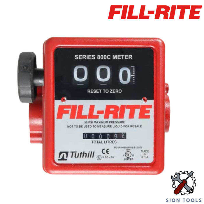 Fill Rite Flowmeter Inch Digit Series Original Usa Lazada