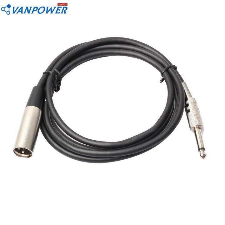 Ready Xlr Pin Male To In Mono Plug Shielded Microphone Mic Audio