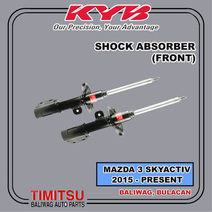 SHOCK ABSORBER FRONT SET FORD FIESTA 1 5 2013 2019 MAZDA 2 SKYACTIV