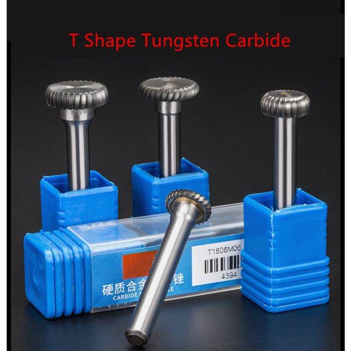 Pcs T Type Mm Shank Tungsten Carbide Rotary Burrs Milling Cutter