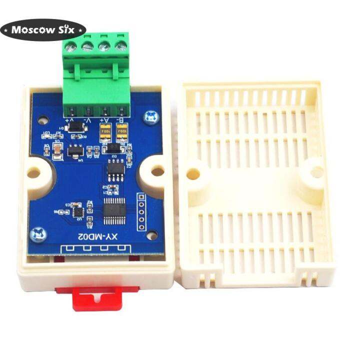 XY MD02 Temperature Humidity Detection Sensor 1000M RS485 Signal DC5