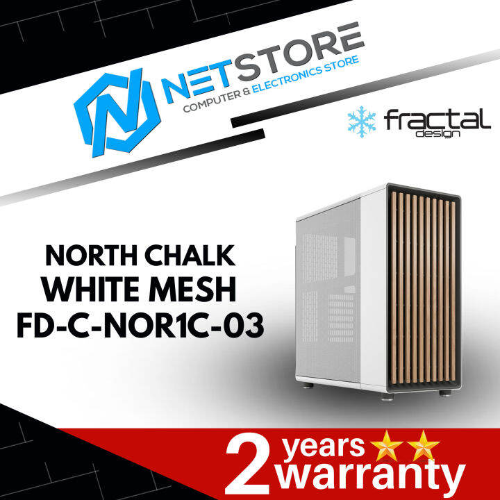 Fractal Design North Chalk White Mesh Fd C Nor C Lazada