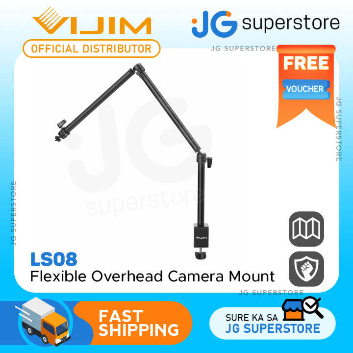 Vijim By Ulanzi LS08 Flexible Desk Mounting Aluminum Stand 3 Stage