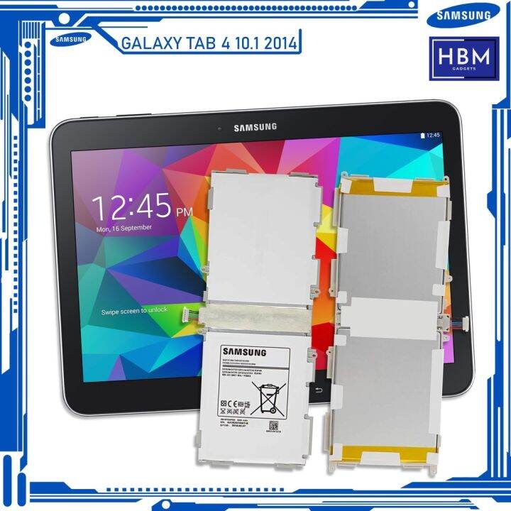 Original Samsung Galaxy Tab 4 10 1 Battery SM T530 T531 T533 Model EB