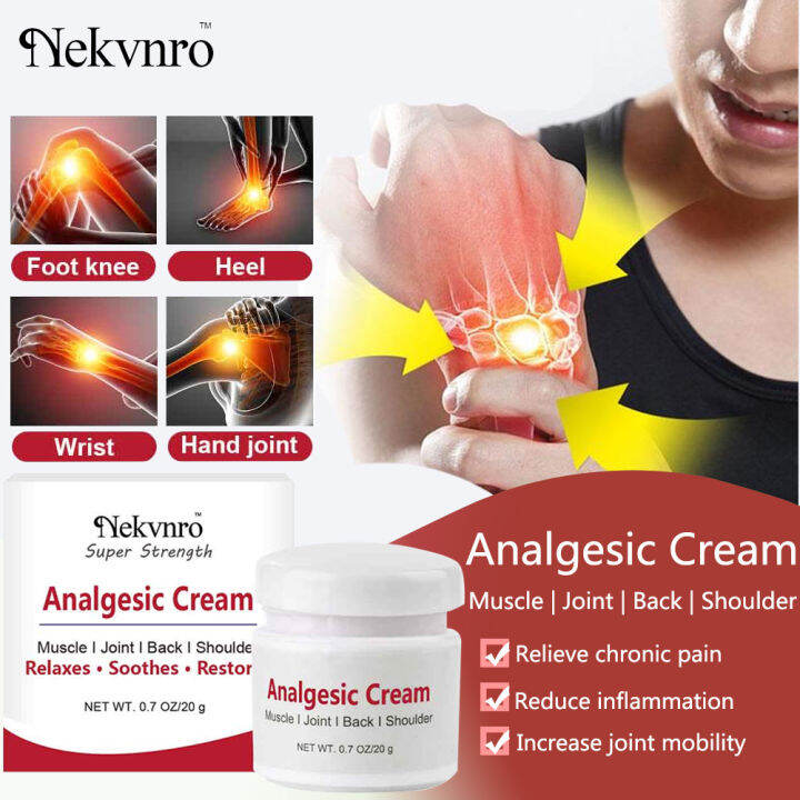 Nekvnro Original Analgesic Herbal Cream Fast Relieve Ointment For