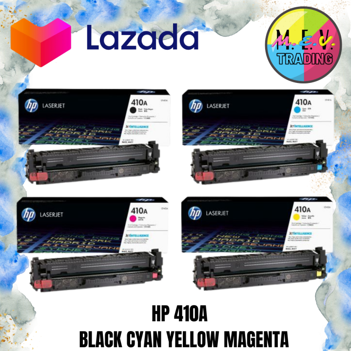 HP 410A Original LaserJet Toner Cartridge BCYM 4 COLORS Lazada PH