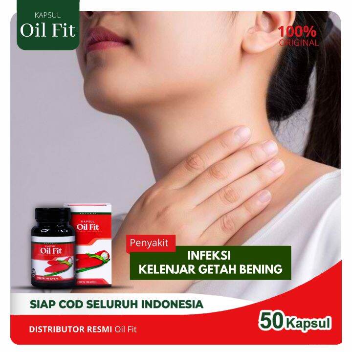 Oil Fit Obat Infeksi Kelenjar Getah Bening OilFit 50 Kapsul