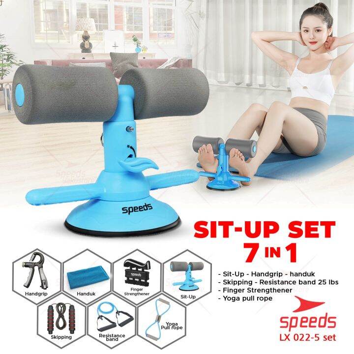 SPEEDS Alat Bantu Sit Up Portable Penahan Kaki Double Holder Sit Up