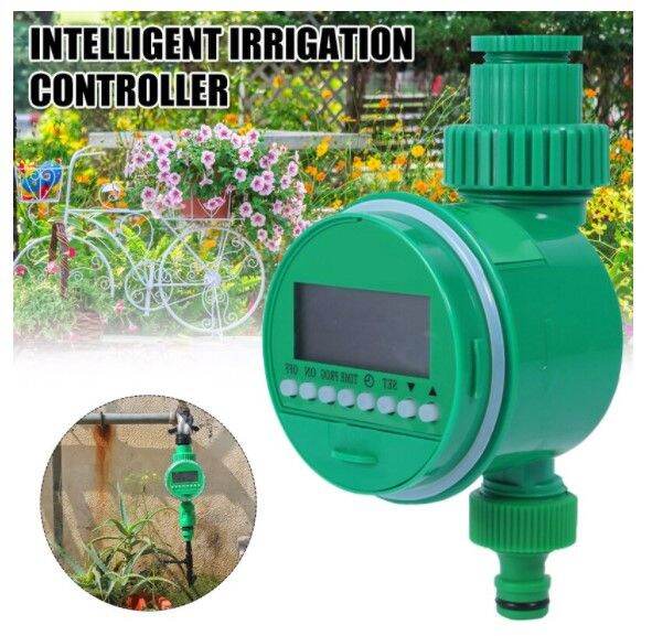 Digital Auto Irrigation Timer Water Timer Piping Timer Automatik Siram