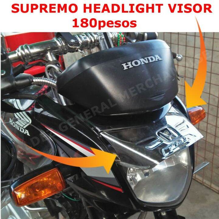 Tmx Supremo Headlight Visor Lazada Ph