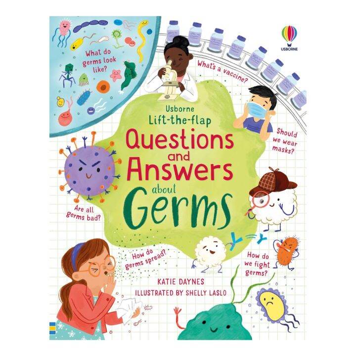 Usborne Lift The Flap Questions And Answers About Germs Brand New