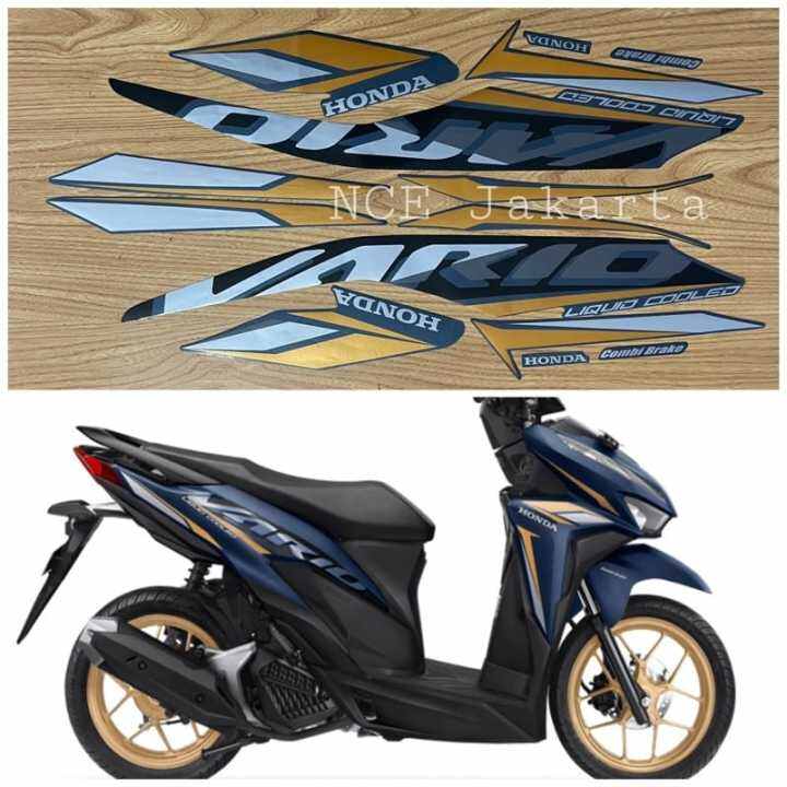 STICKER STRIPING STIKER LIS BODY MOTOR VARIO 125 LED NEW 2020 2021