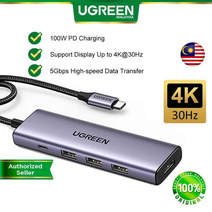 Ugreen In Multifunction Type C Hub Usb Type C Adapter Dock With