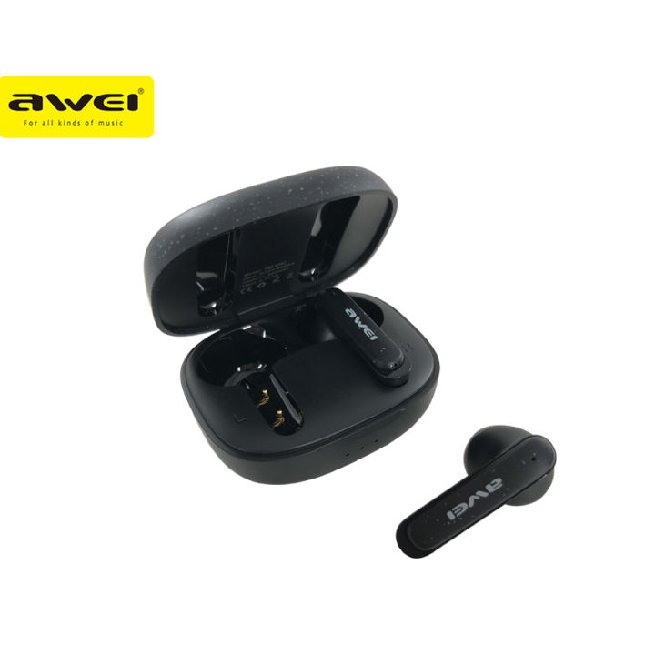 Awei T66 ENC TWS Wireless Earbuds Double Mic Noise Bluetooth V5 3