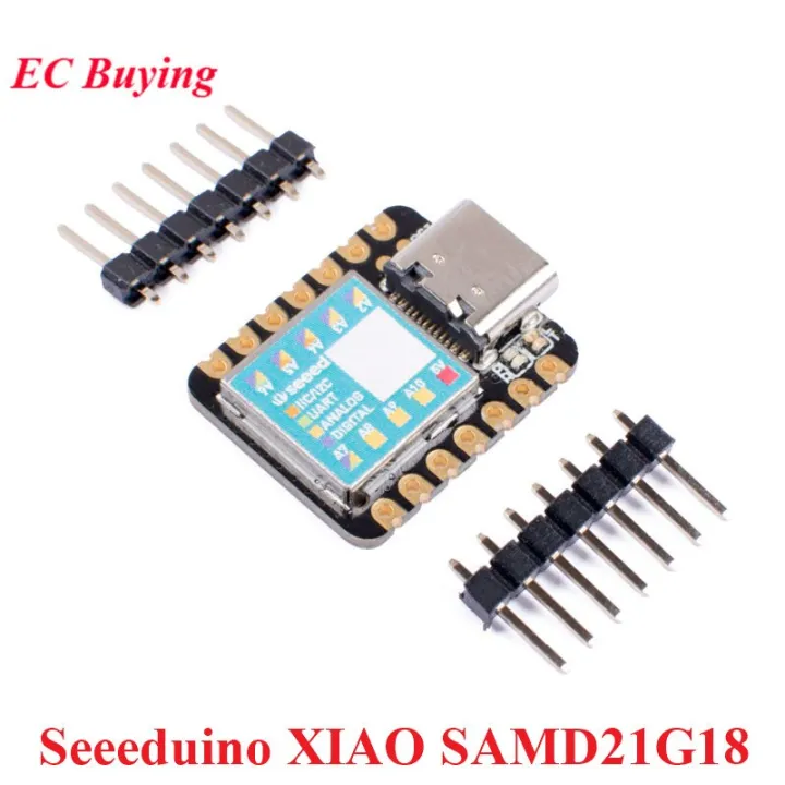 Seeeduino XIAO Microcontroller SAMD21 SAMD21G18 RP2040 Cortex USB Grove