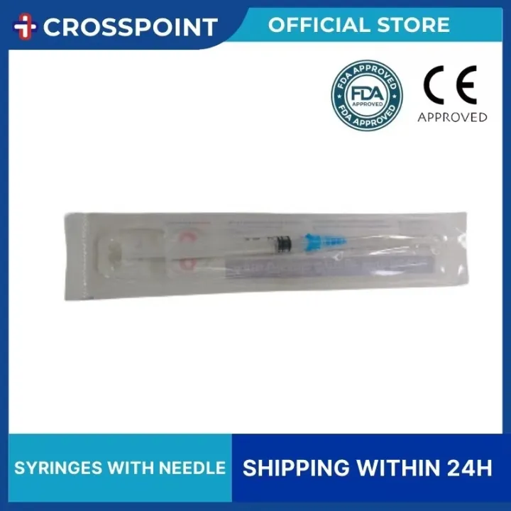 A And A Auto Disable Syringe With Needle Ml Ml Gx X Mm