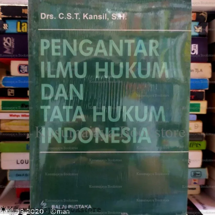 Buku Pengantar Ilmu Hukum Dan Tata Hukum Indonesia By Drs Cst Kansil