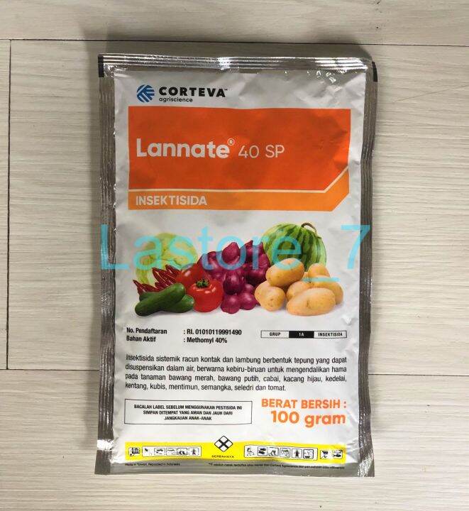 Dijamin Ori Dupont Lannate Biru Sp Gram Insektisida Lazada