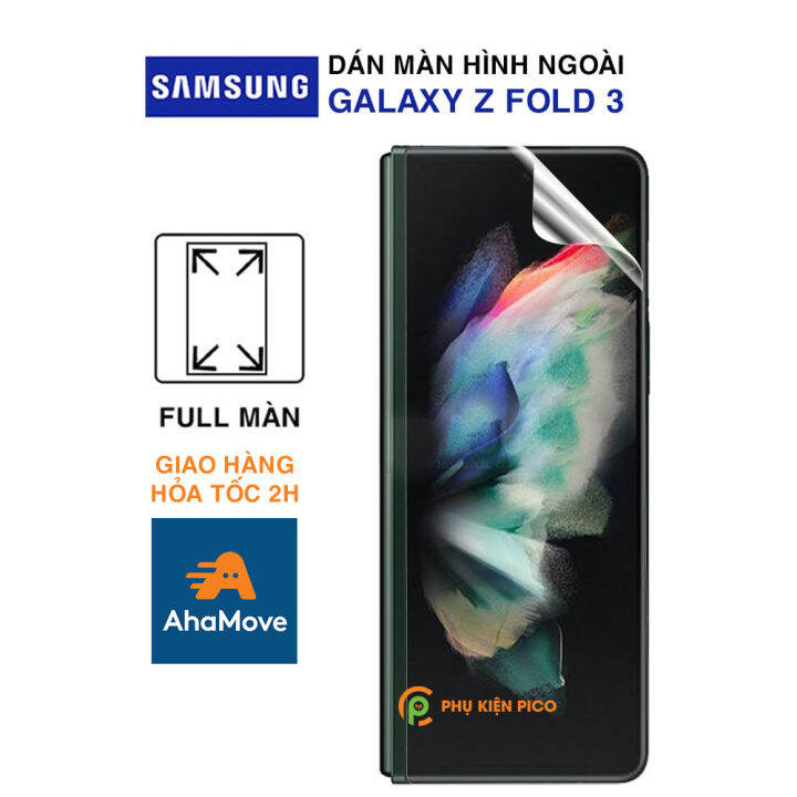 Dán màn hình Samsung Z Fold 4 full màn hình ngoài PPF cao cấp dẻo trong