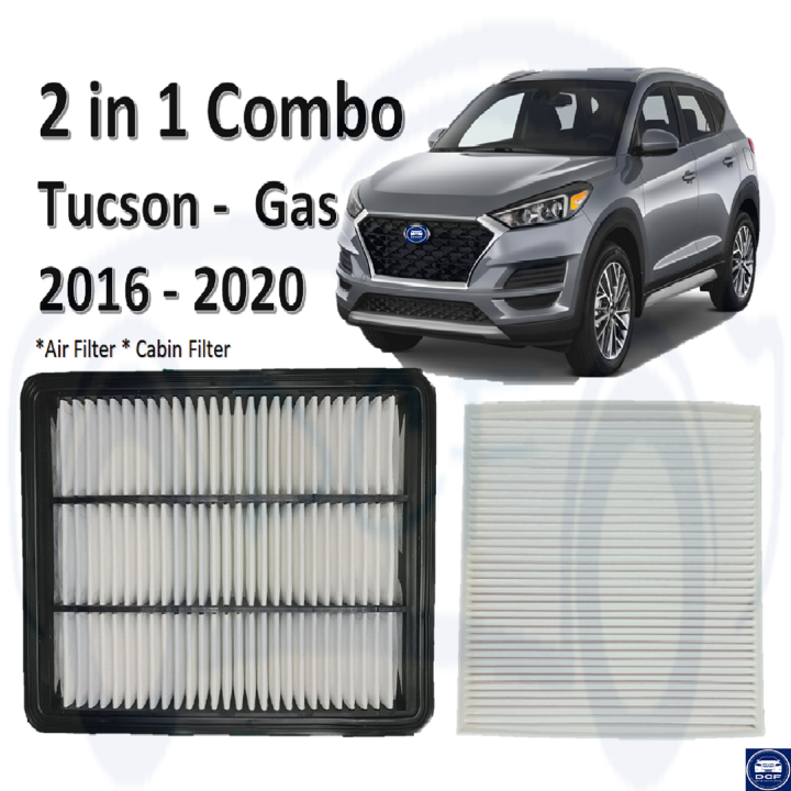 2 In 1 Combo HYUNDAI Tucson 2016 2020 Gasoline Engine Air Filter