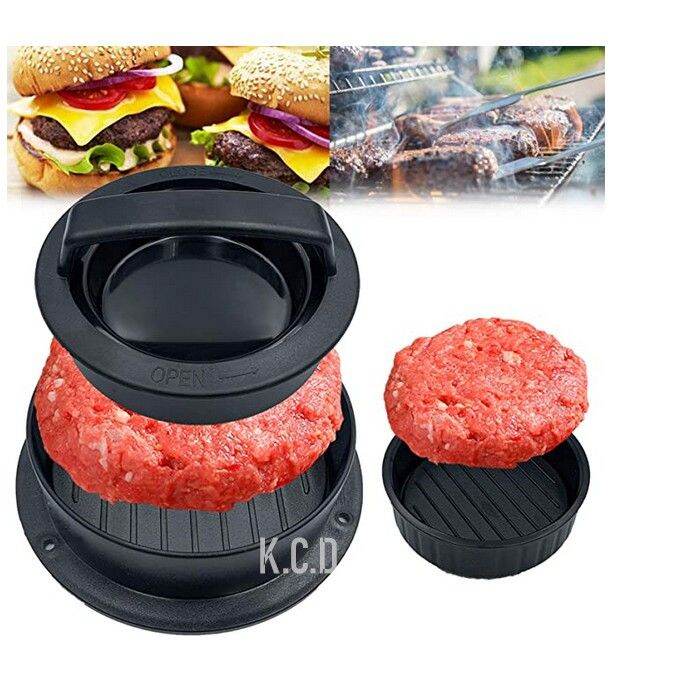 In Nonstick Burger Press Hamburger Maker Different Size Patty Molds