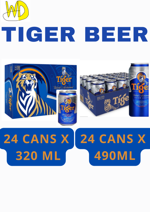 Tiger Lager Beer Cans X Ml Lazada Singapore