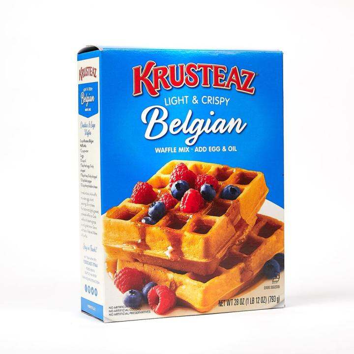 Krusteaz Light Crispy Belgian Waffle Mix 28 Oz Lazada PH