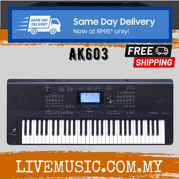 MEDELI AK603 61 KEYS KEYBOARD AK 603 AK 603 Lazada