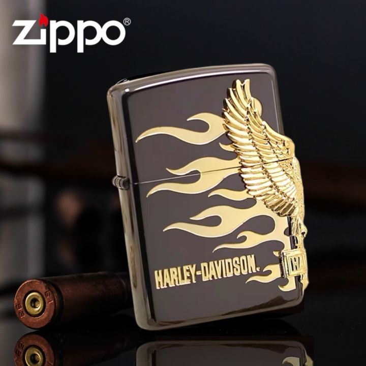 Harley Davidson Fire Eagle Metal HDP 01 Zippo Lighter Lazada