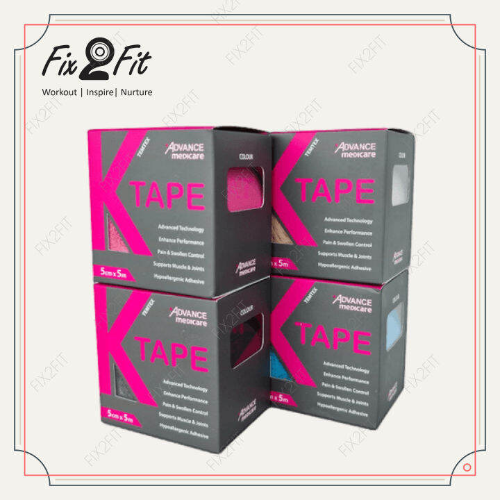 TEMTEX Kinesiology Tape 5cm 5m Medical Grade Lazada