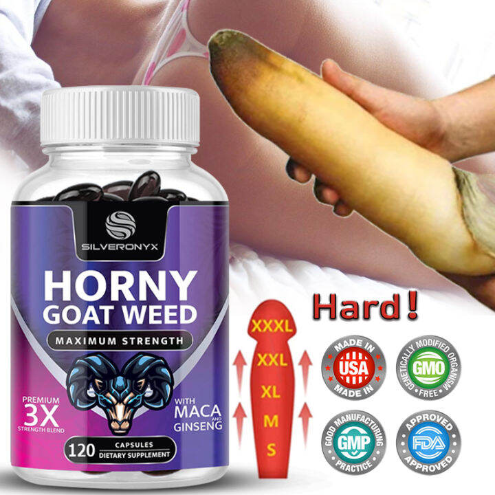 Horny Goat Weed X Strength Na May Maca Saw Palmetto Ginseng L Arginine