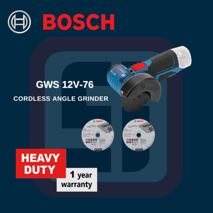 Bosch GWS 12V 76 Professional Cordless Angle Grinder Lazada PH