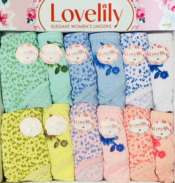 LOVELILY By SOEN Bikini Panty For Teens Adults One Dozen LBCI