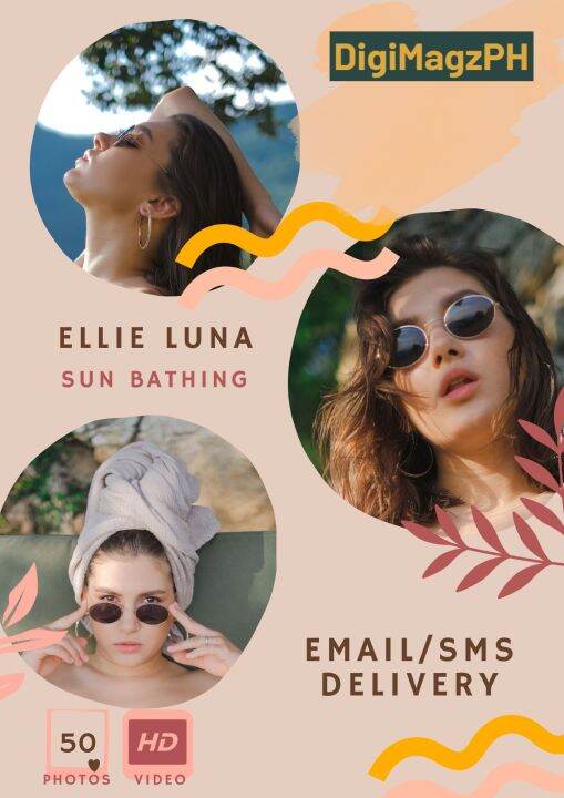 Ellie Luna Sun Bathing Free Shipping Lazada PH