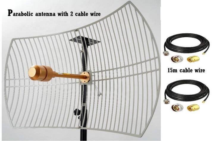 Parabolic G G G G Outdoor Grid Antenna With Dbi Lazada Ph