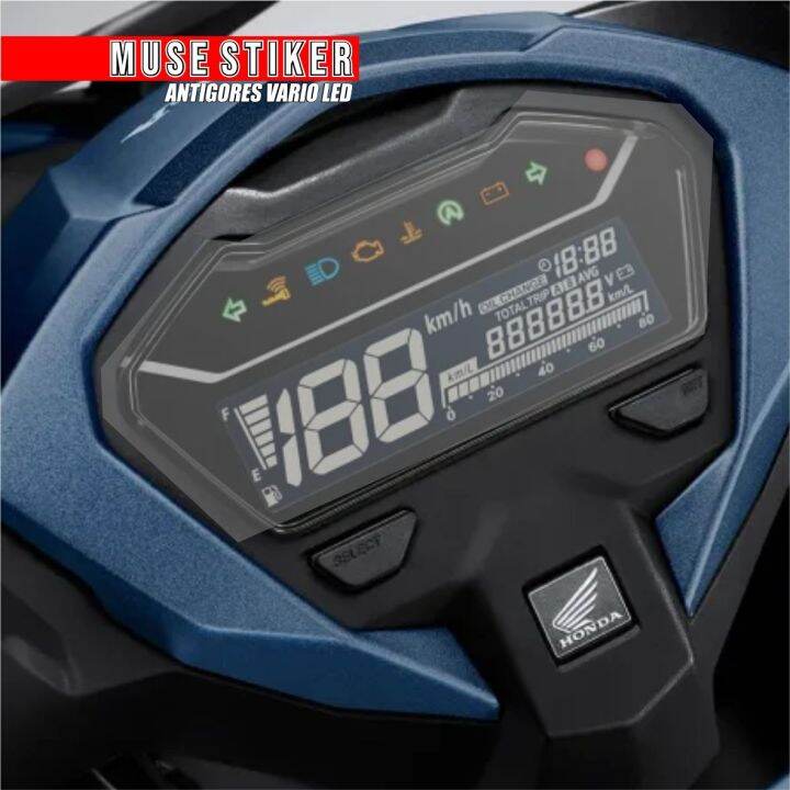 Stiker Antigores Speedometer Vario 125 150 New LED Sticker Anti Gores