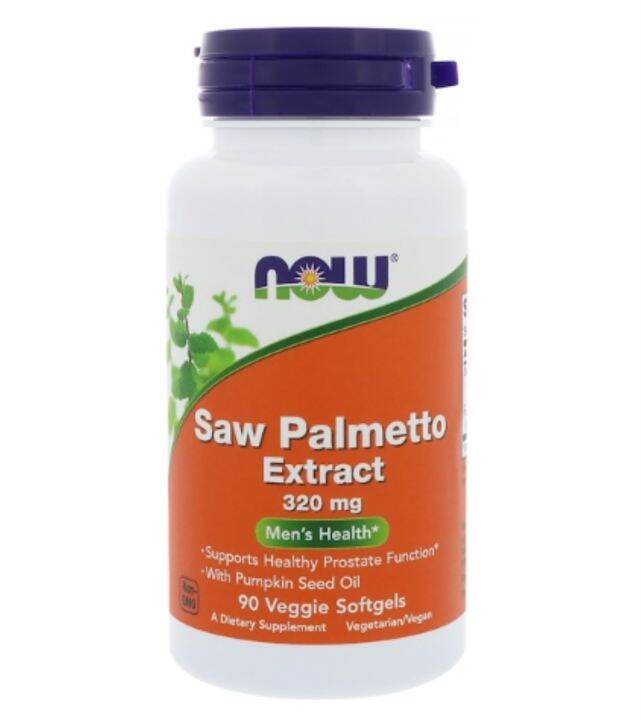 Saw Palmetto Now Foods Saw Palm Extract Mg Capsules Lazada Ph