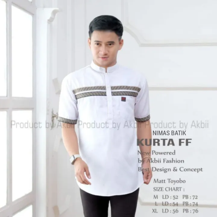 Baju Koko Pakain Muslim Pria Dua Saku Kiri Kanan Terbaru Lazada