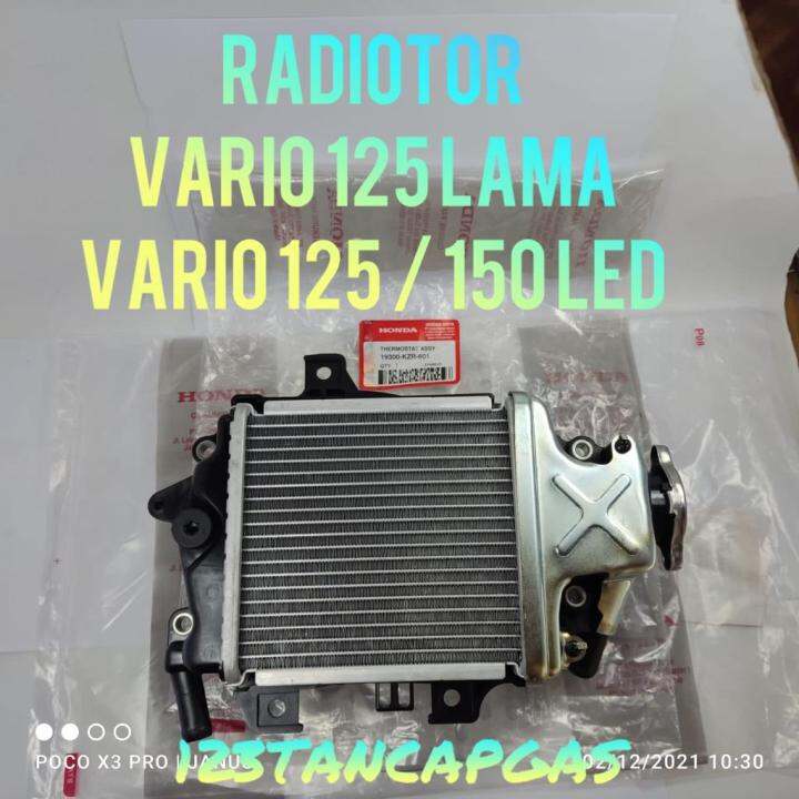 Radiator Assy Honda Kzr Set Kualitas Asli Original Honda Vario