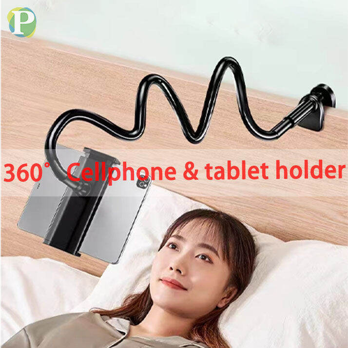 Universal Phone Holder Long Arm Tablet Stand Holder For Bed Clip Lazy