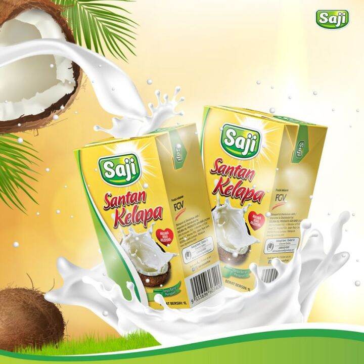 Saji Santan Kelapa Coconut Milk Ml Pek Jimat Lazada