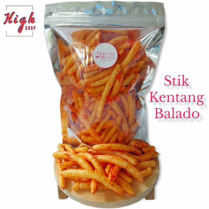 Stik Kentang Balado Homemade Spicy Potato Stick Kualitas Premium